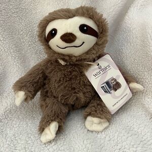 Warmies sloth junior NWT